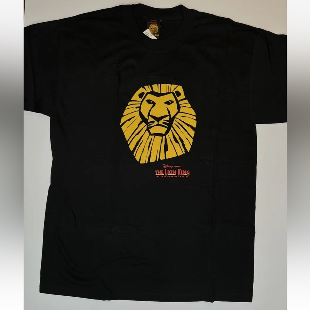 Vtg Disney The Lion King Broadway Musical  Pantageous Tee Shirt NWT Size ADULT L